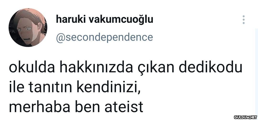 haruki vakumcuoğlu...