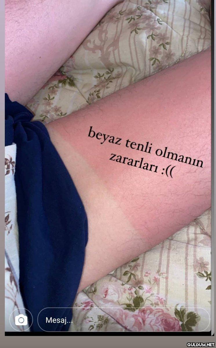 Biraz güneşlenelim dedik...