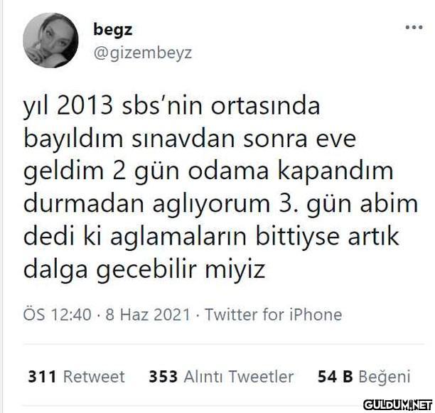 begz @gizembeyz yıl 2013...