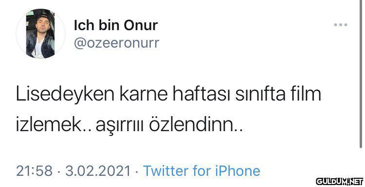 Ah bee..    Ich bin Onur...