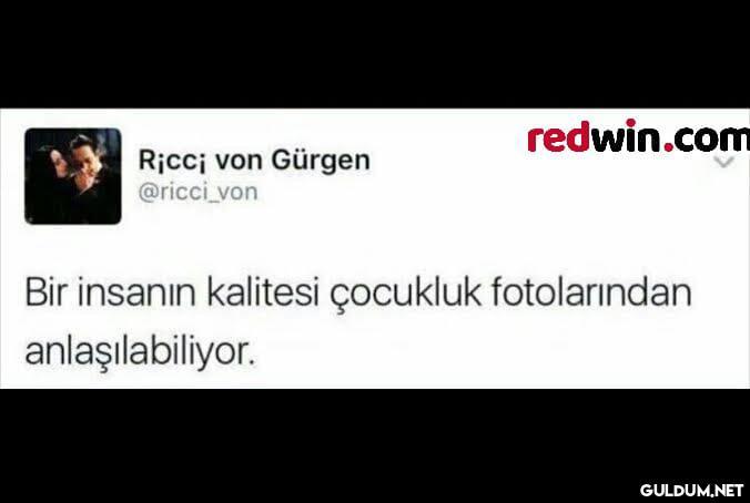Çocukluk fotoğrafı...