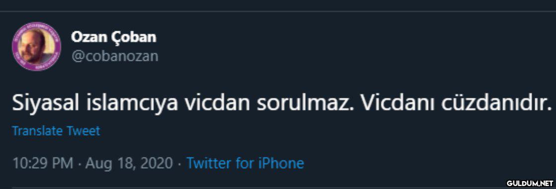 Ozan Çoban @cobanozan...