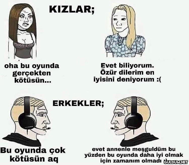 bi oyunda kötü olunca...