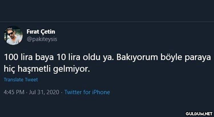 artık fiyatı 100 falan...