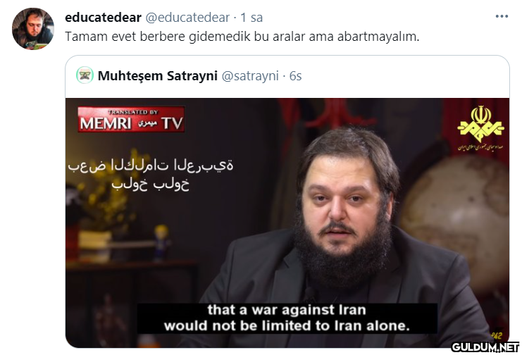 Muhteşem Satrayni...