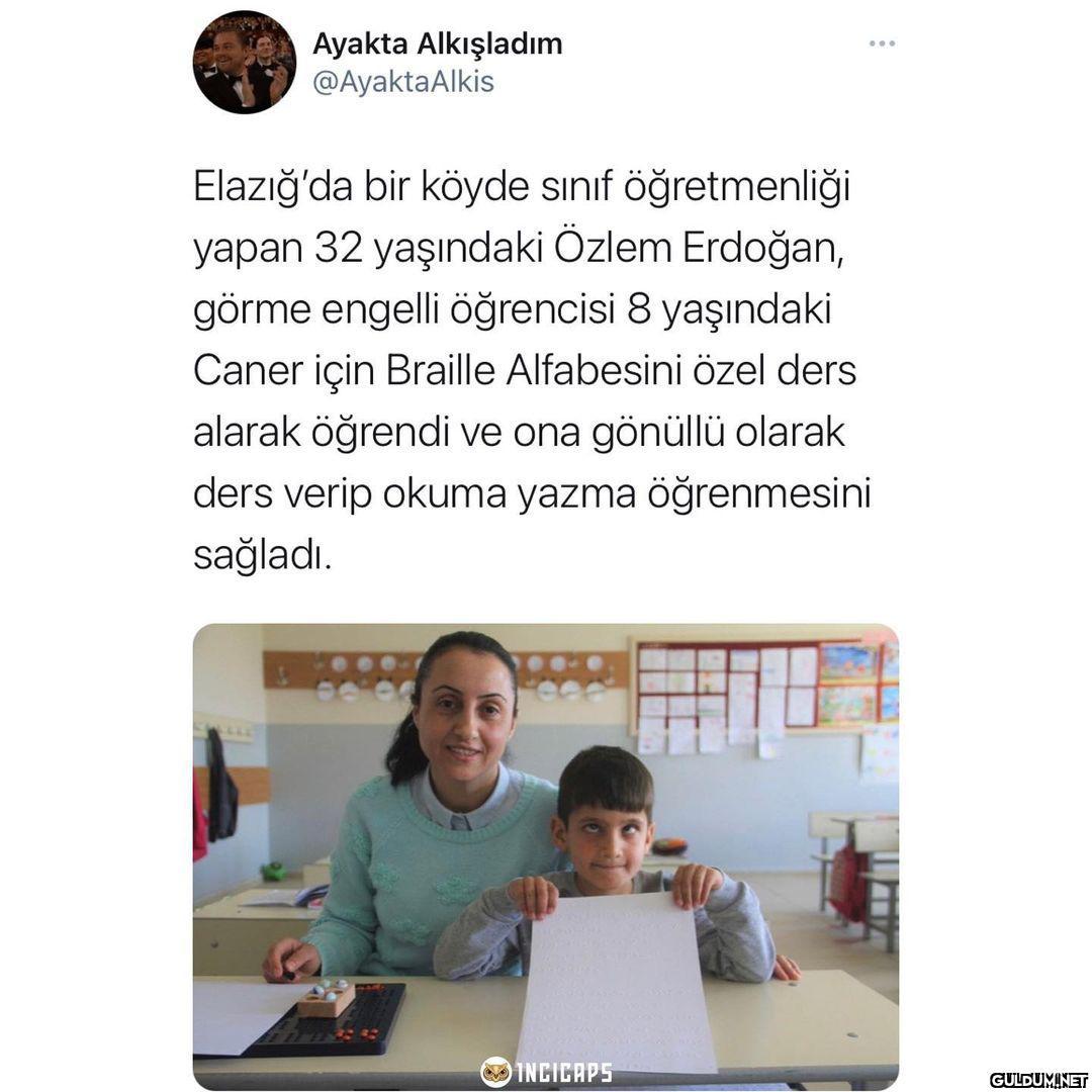 Ayakta Alkışladım...