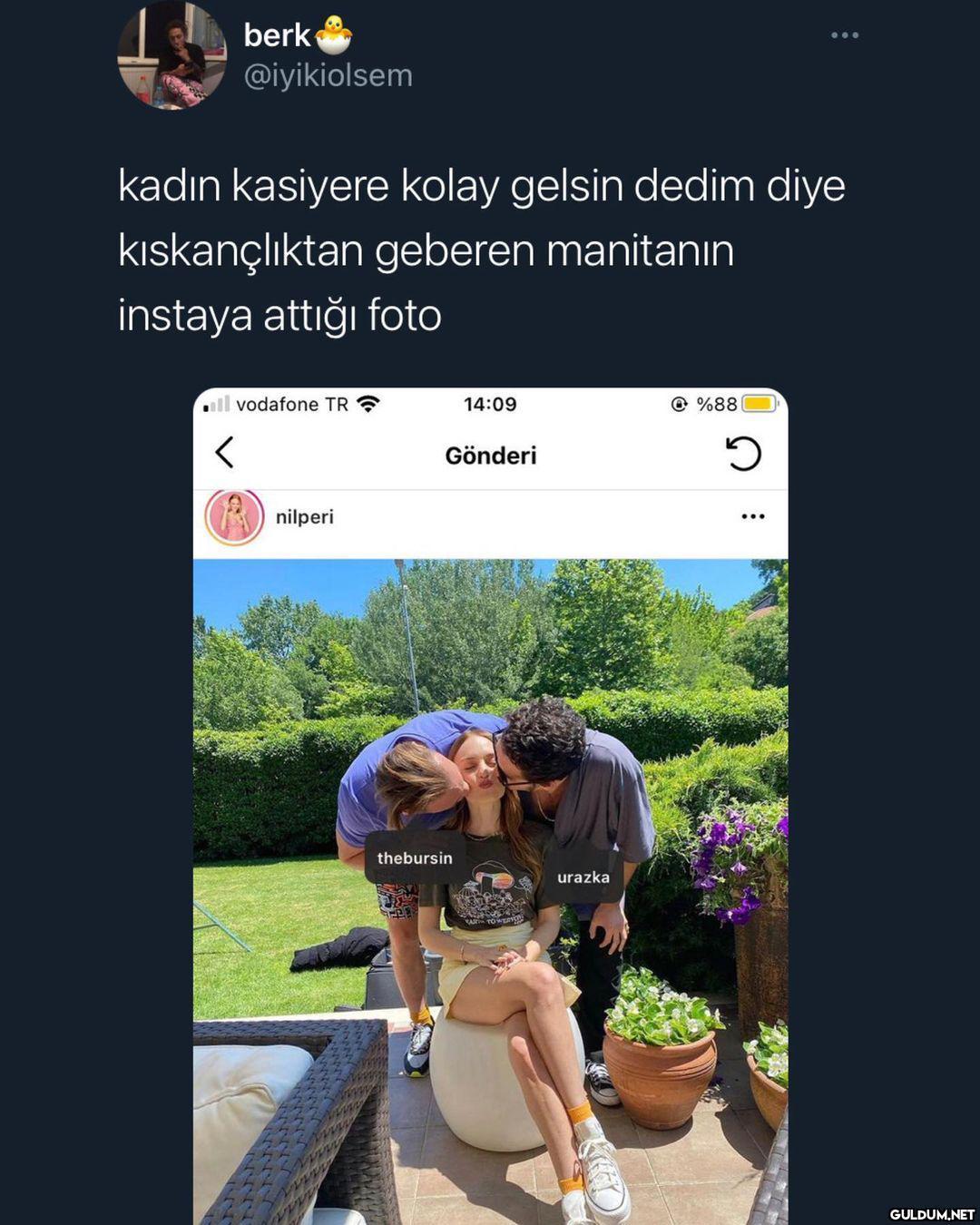 berk @iyikiolsem kadın...