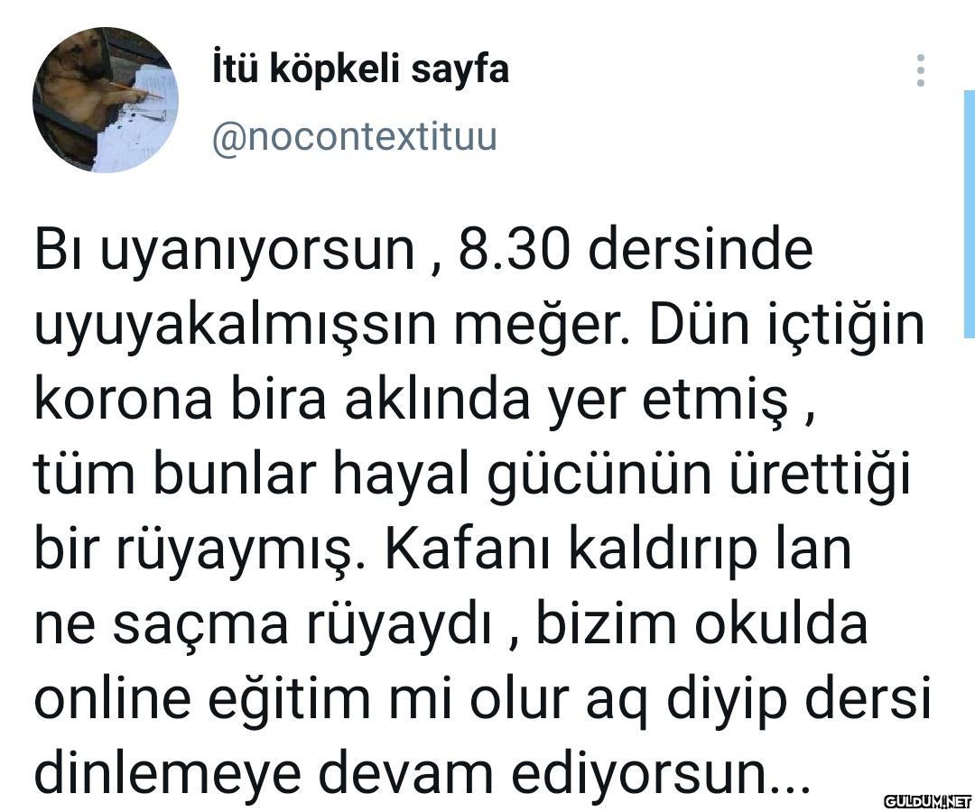 İtü köpkeli sayfa...
