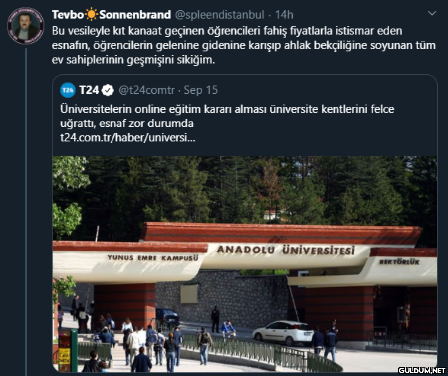 Tevbo Sonnenbrand...