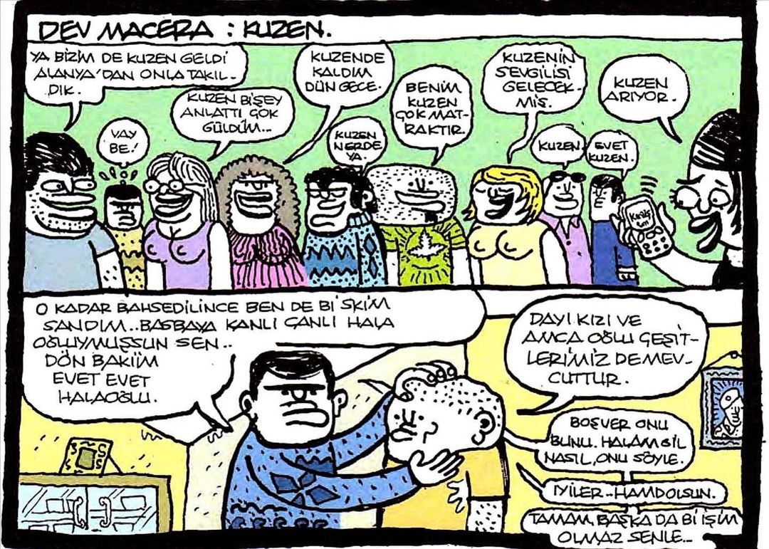 O kadar bahsedilince ben...