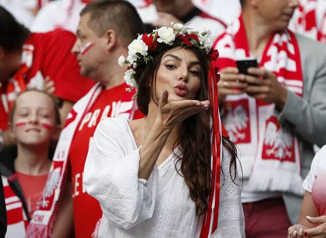 Polonya-Slovakya maçında...