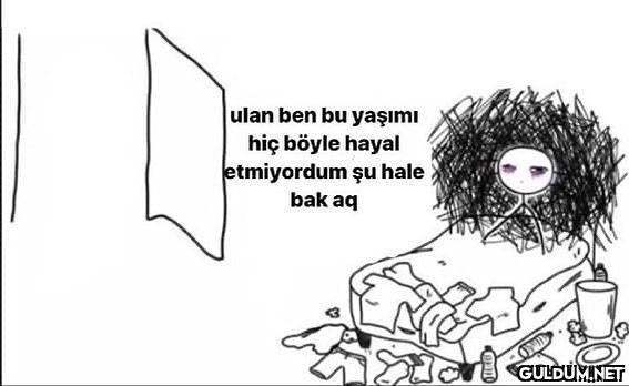 ulan ben bu yaşımı hiç...