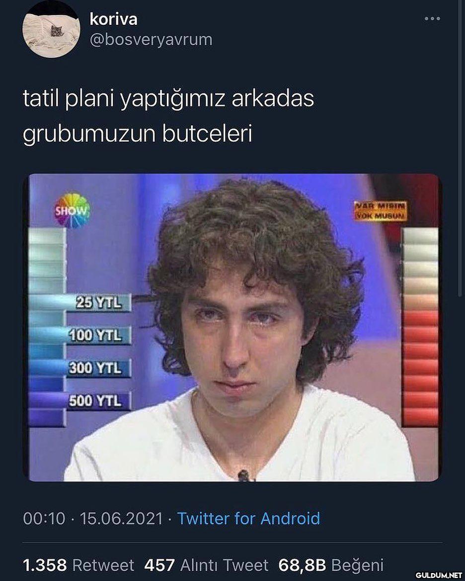koriva @bosveryavrum tatil...
