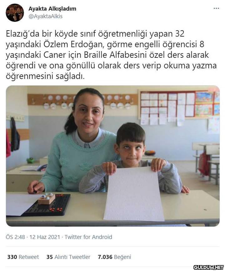 Ayakta Alkışladım...