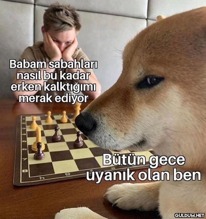 Babam sabahları nasıl bu...