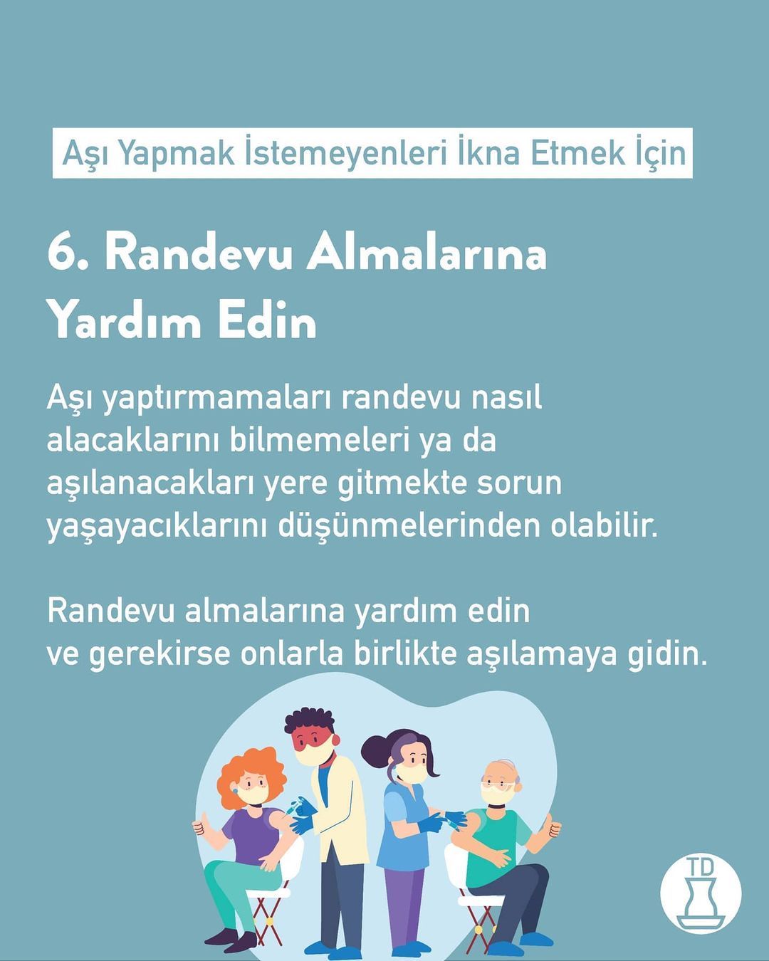 Günlük konuşmalarda aşı...