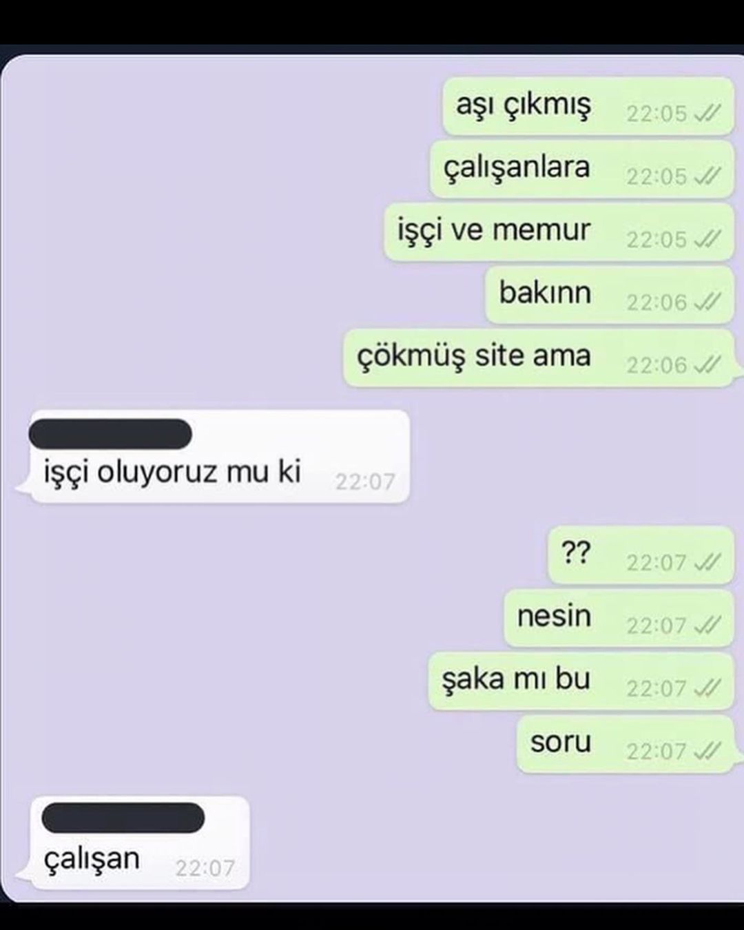 Orta sınıf'ta henüz...