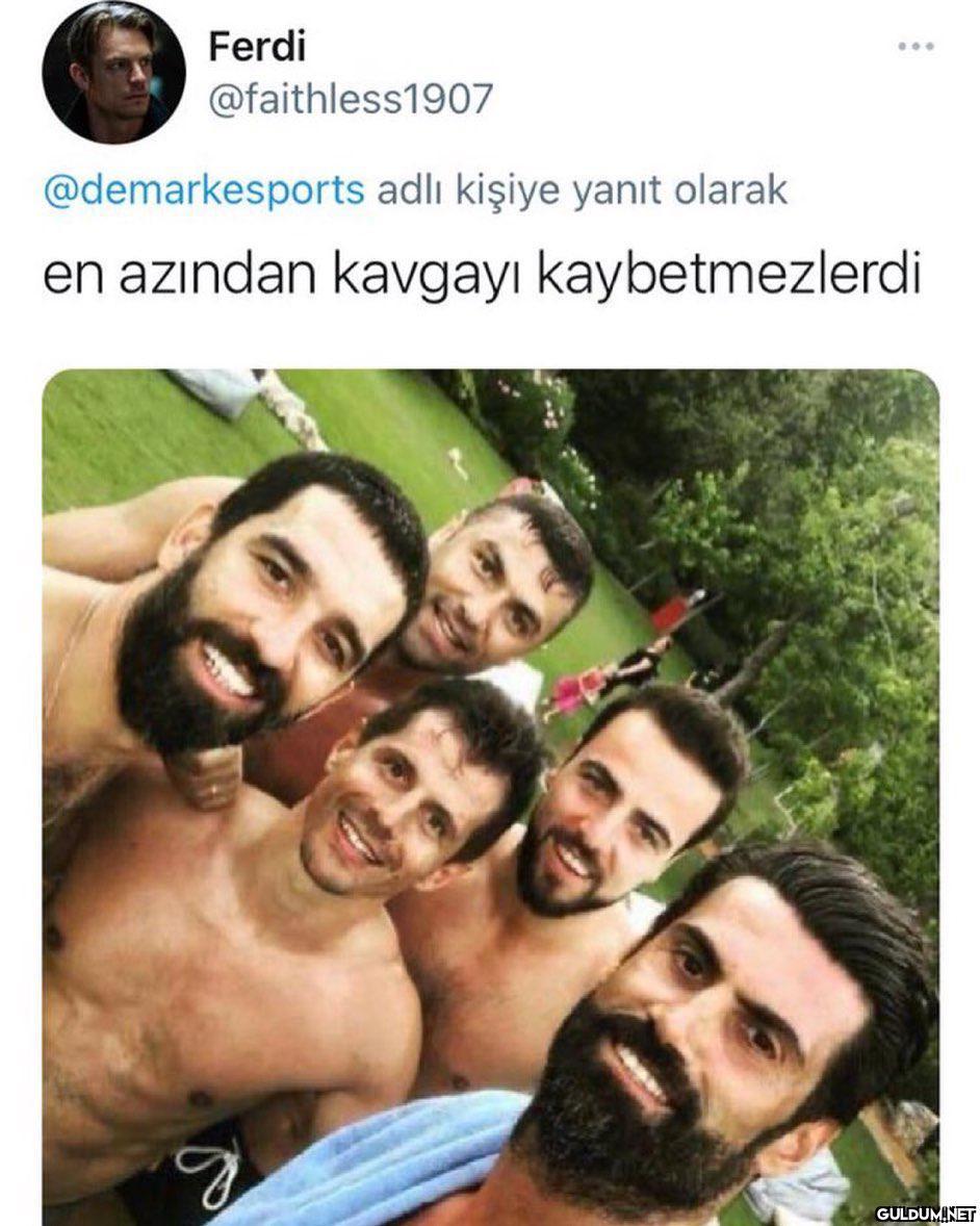 Milli takıma bak dayak...