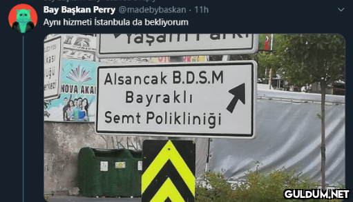 Bay Başkan Perry...