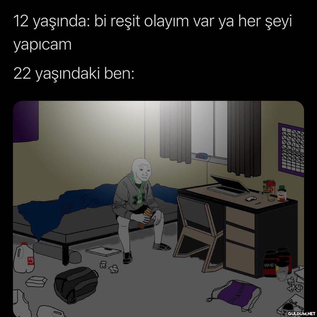 20 yaşına gelip istediği...