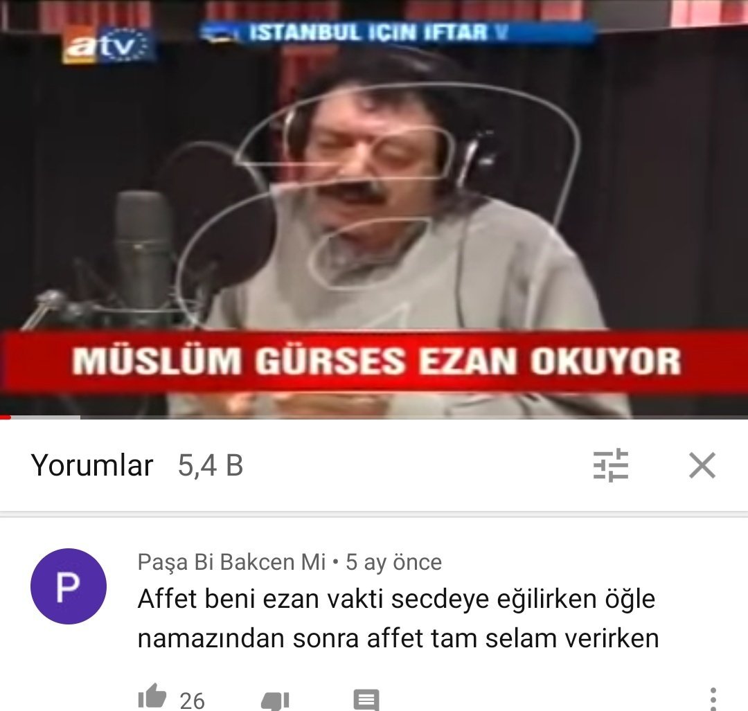 ISTANBUL IÇIN IFTAR V atv...