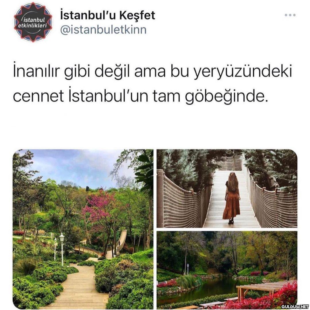 Buraların İstanbul’un...