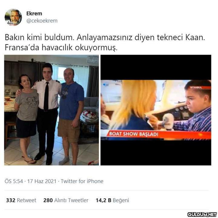 Hatırlayanlar?  Ekrem...
