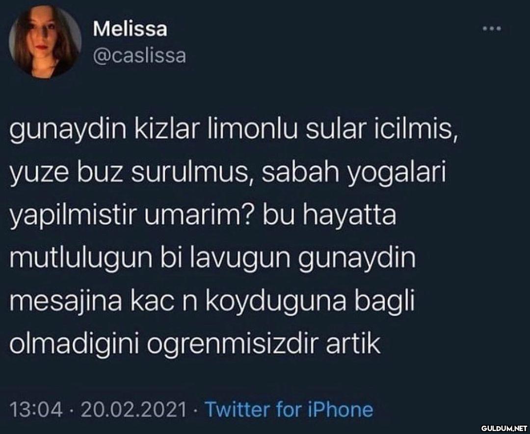 aynen limonlu su buz falan...