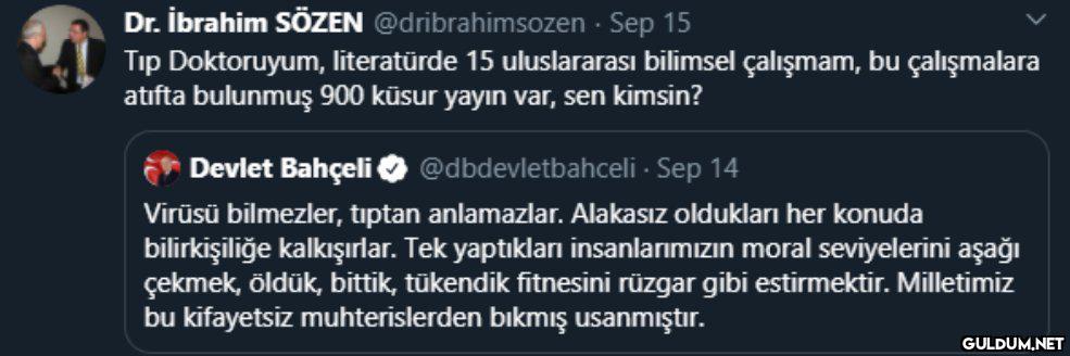 Dr. İbrahim SÖZEN...