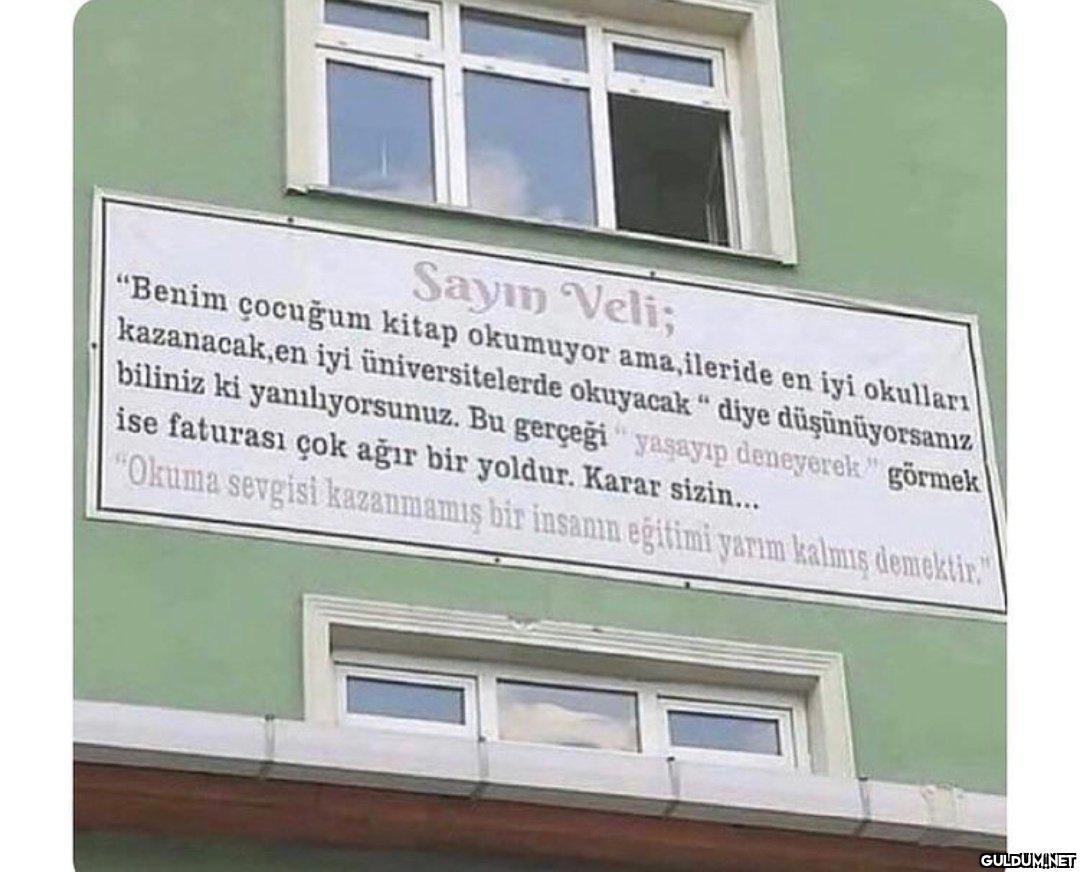 Bir okul müdürünün,okul...