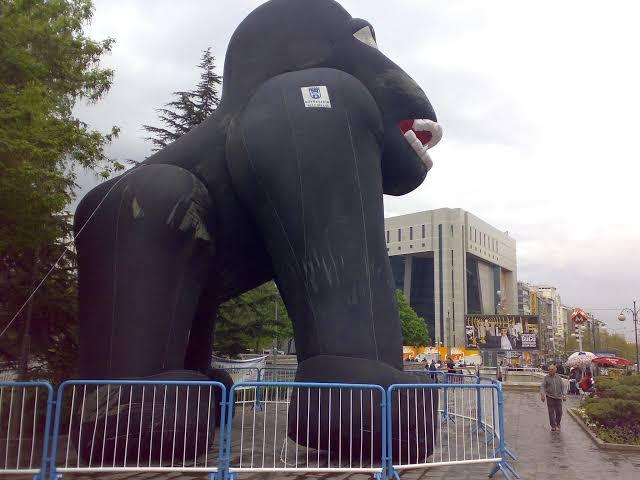 King Kong heykeli / Ankara...