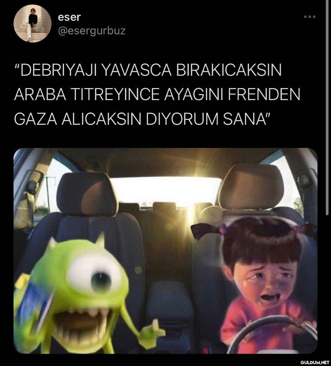 “motorun sesinin...