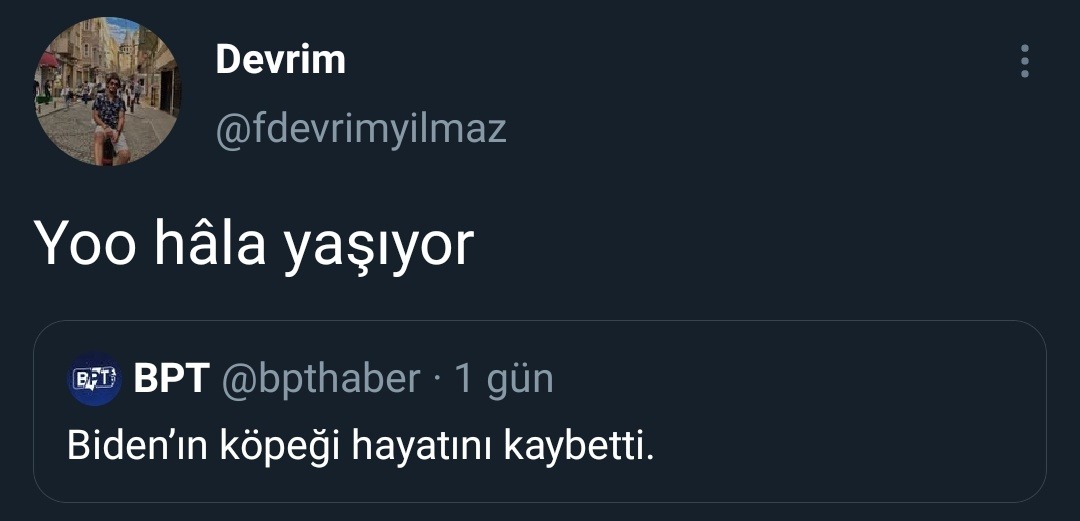 Devrim @fdevrimyilmaz Yoo...