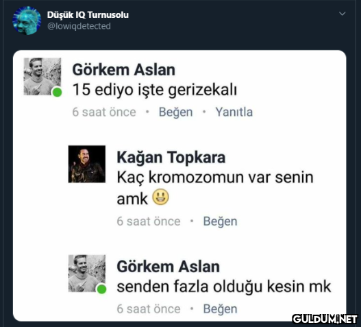 Düşük IQ Turnusolu...