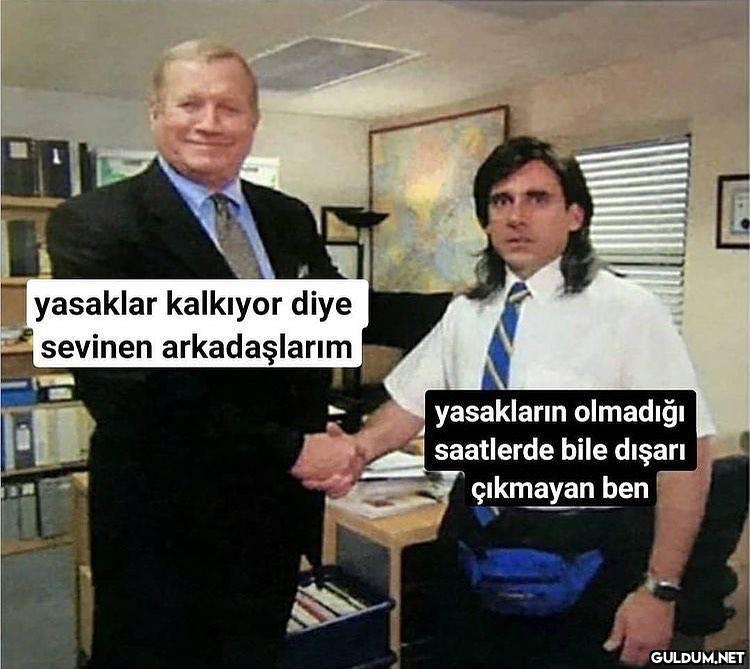 yasaklar kalkıyor diye...