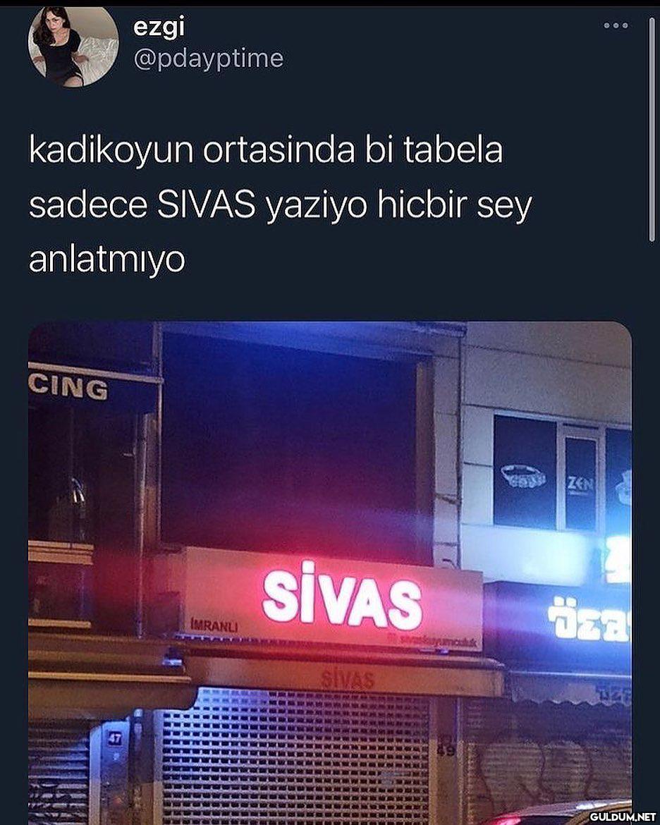 sivasa açılan bi teleport ...