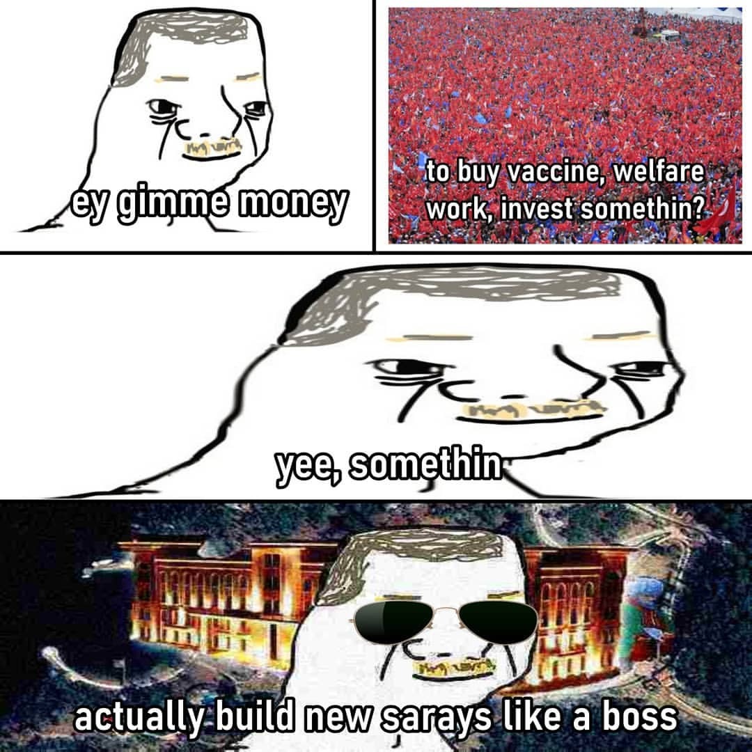 ey gimme money to buy...