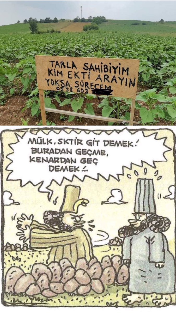 Mülk ne demek ?!    TARLA...