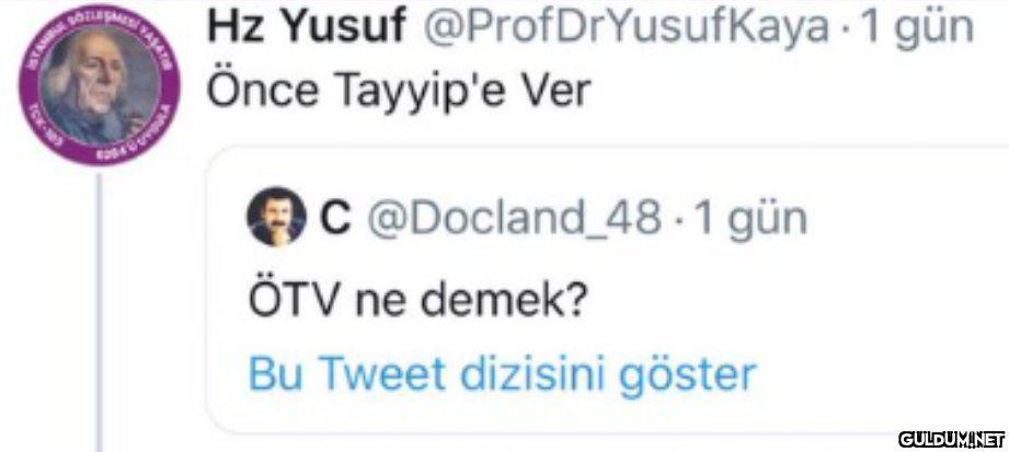 Hz Yusuf @ProfDrYusufKaya...