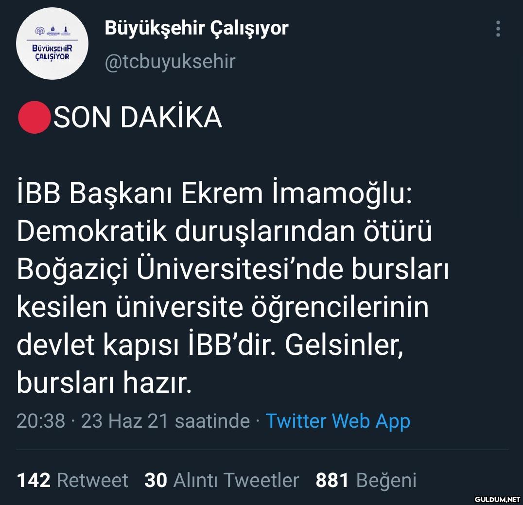 Geleceğe dair umudum...