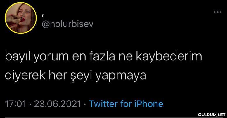 sonra da en azından içimde...