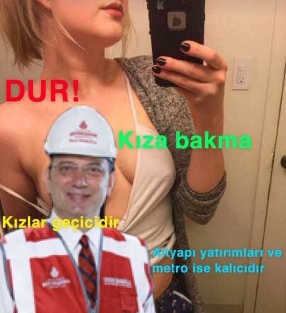 DUR! Kıza bakma...