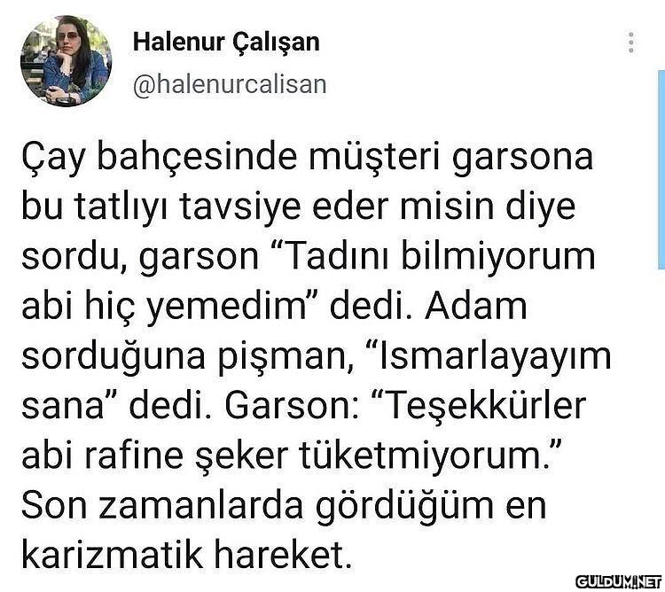ters köşe  Halenur Çalışan...