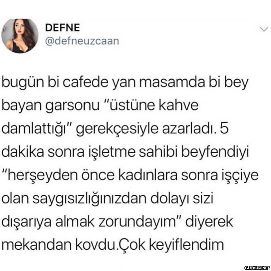 DEFNE @defneuzcaan bugün...