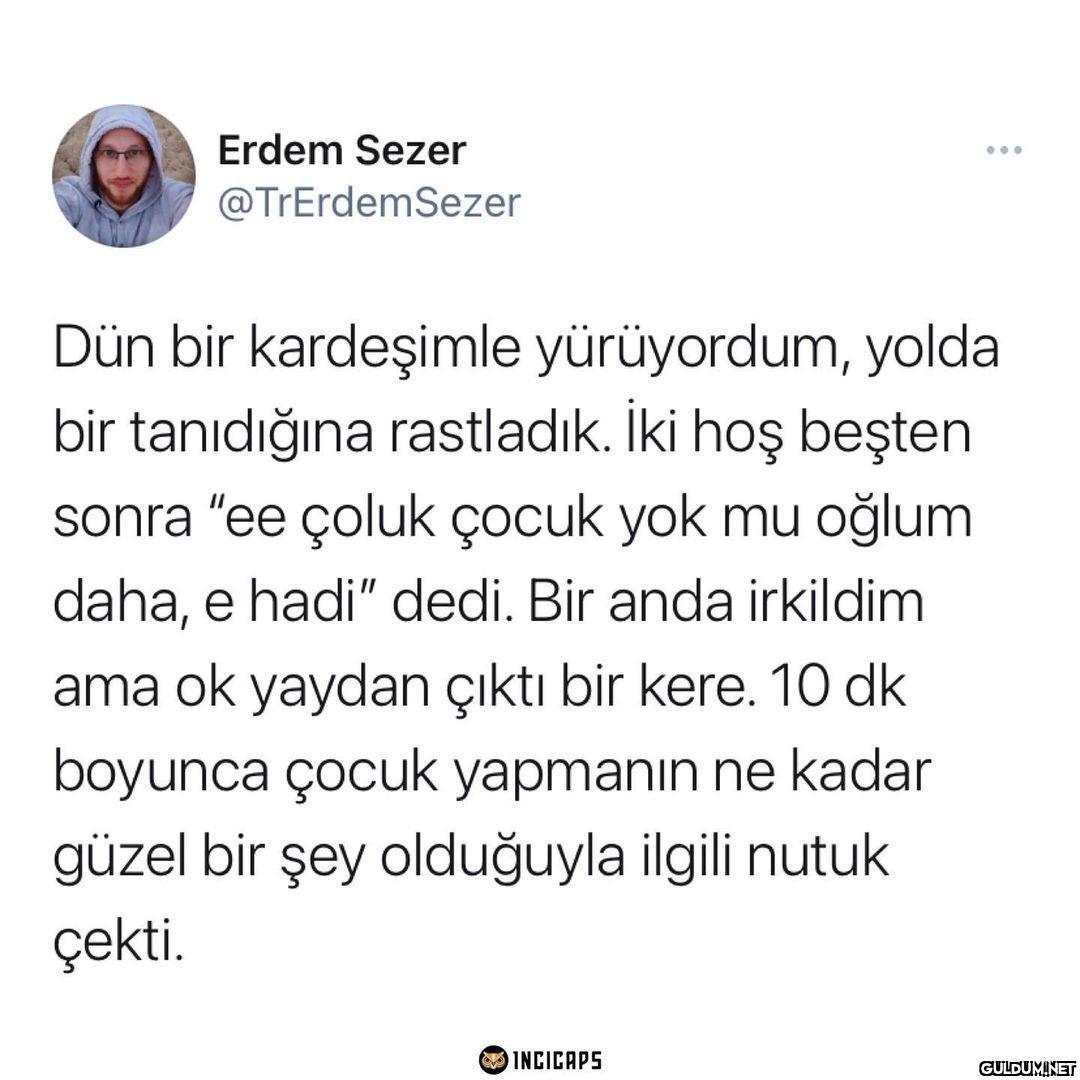 İmzamı atıyorum  Erdem...