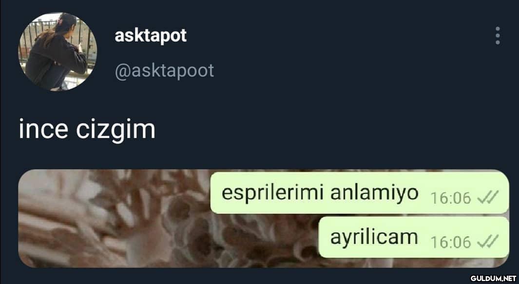 İlişkide en önemli unsur ...