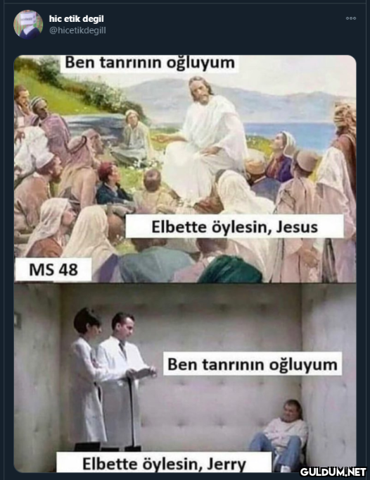hic etik degil...