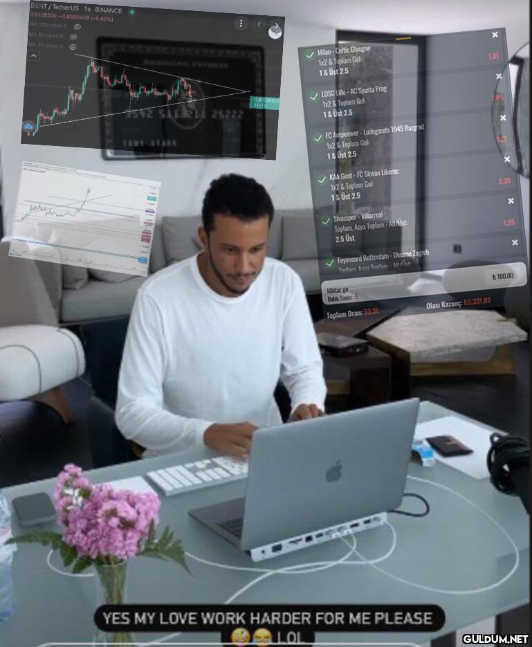 DENT/ TetherUS 1s BINANCE...