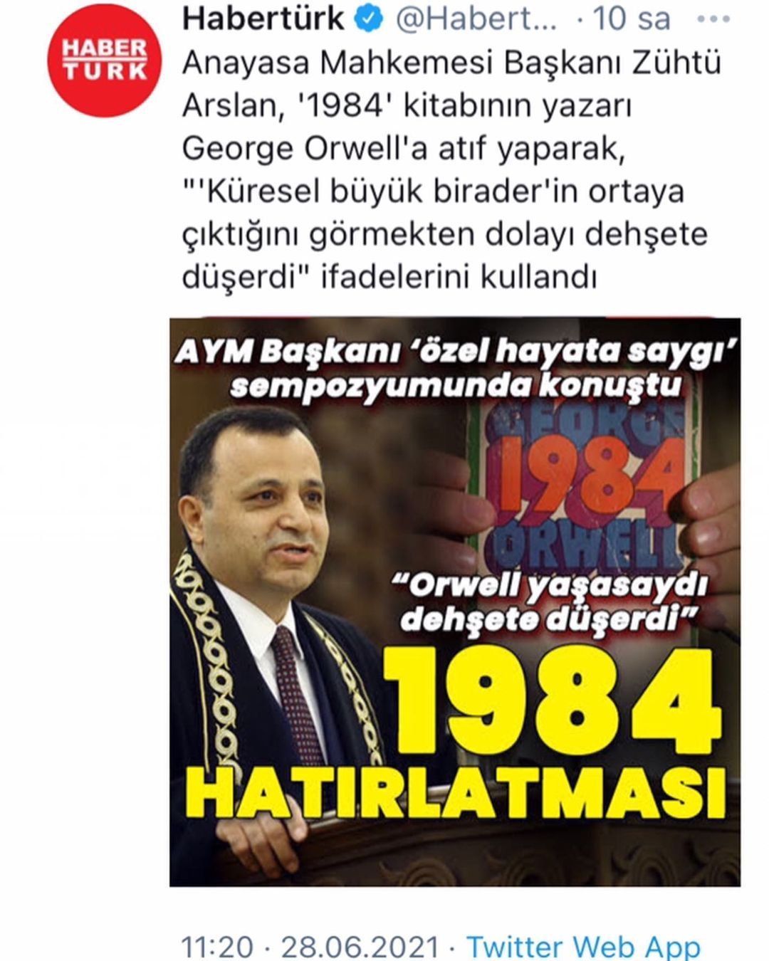 Geleneksel George Orwell...