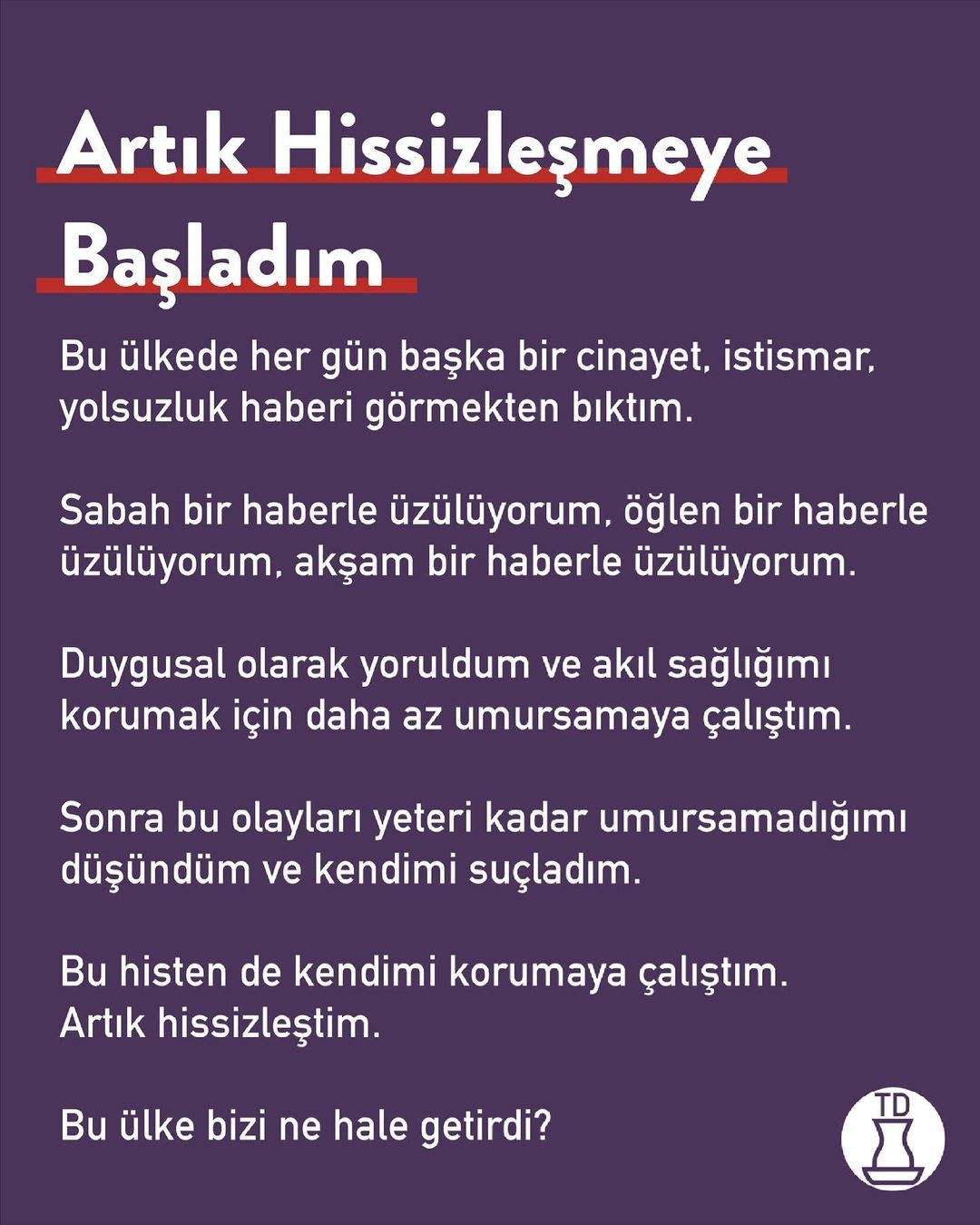 Adaleti sosyal medya...